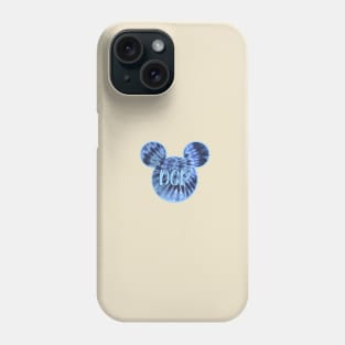 dcp college program ears tie dye Phone Case