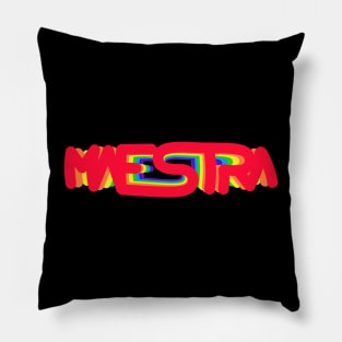 Maestra Espectro De Luz Pillow