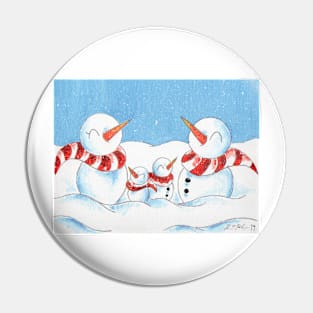 Festive Family Pin