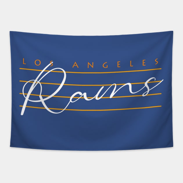 LA Rams Tapestry by CovpaTees