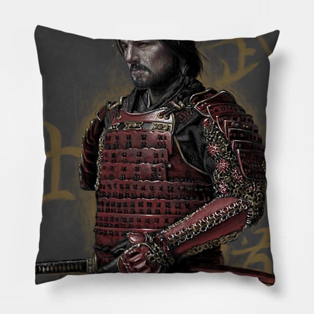 The Last Samurai Pillow by KregFranco