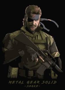 Metal gear solid Snake Magnet