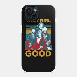 THAT GIRL GOOD RETRO Phone Case