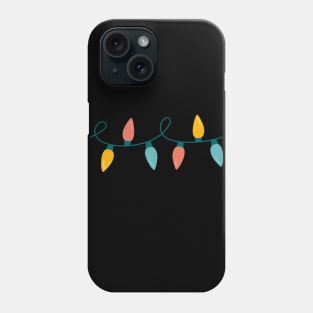 Christmas lights Phone Case