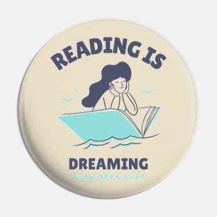 Book Nerd Bookworm I Love Books Read Reading Reader Pin