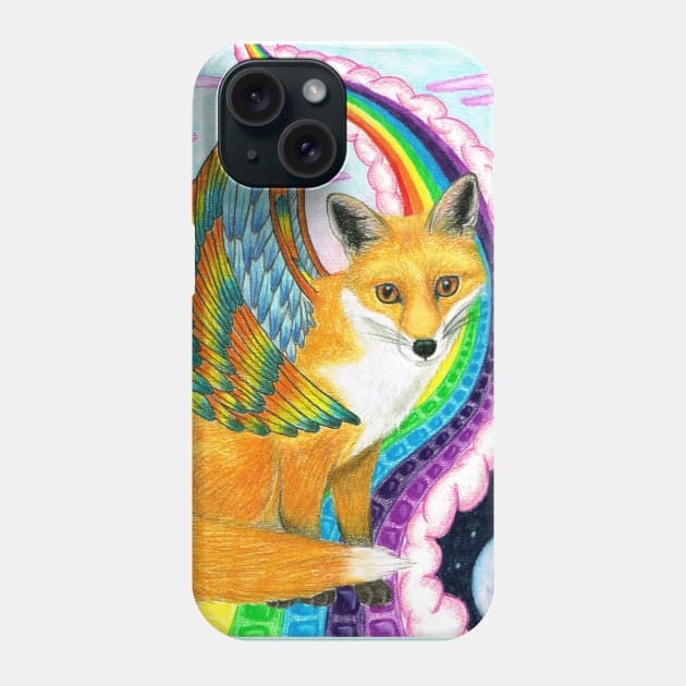 Fox Phone Case by MelanieJeyakkumar