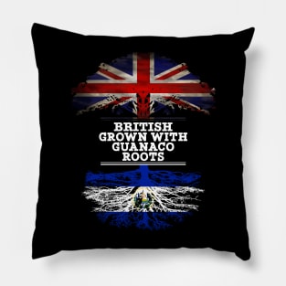 British Grown With Guanaco Roots - Gift for Guanaco With Roots From El Salvador Pillow