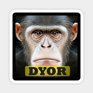 DYOR Planet Monkey Apes Animals Magnet