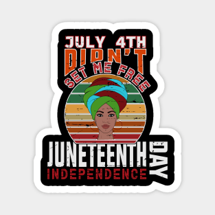 Juneteenth Independence Day, Black History Magnet