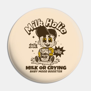 Milk holic Pin