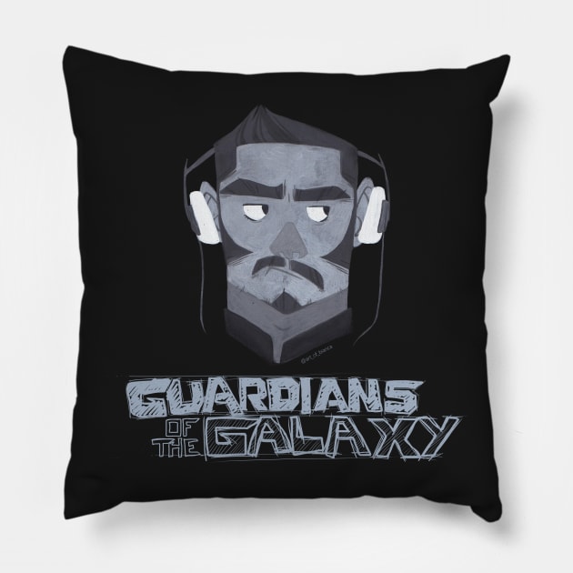 STARLORD Pillow by art_of_b