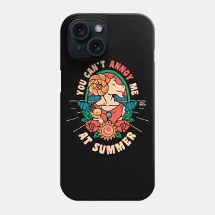 Summertime Calm Summer Aries Phone Case