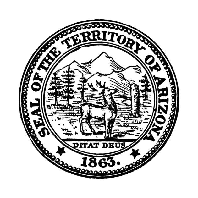 SEAL OF THE TERRITORY OF ARIZONA 1963 by Flags of the World