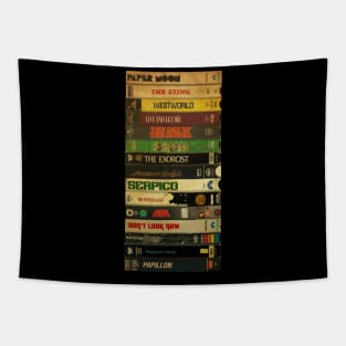 Retro Films of 1973 - Cassette Style Tapestry