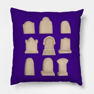 Gravestones Pillow