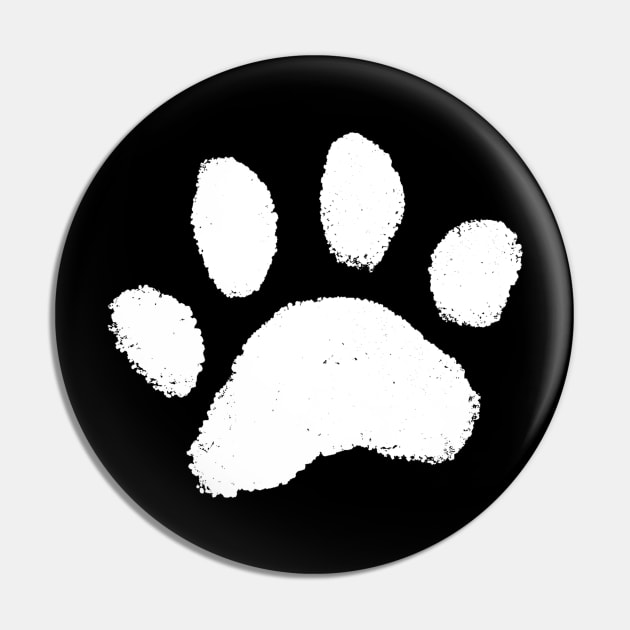 Paw Print Pin by FoxShiver