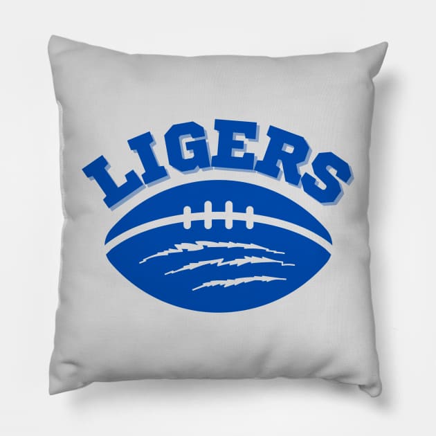 Ligers Football Team Logo Pillow by FantasySportsSpot