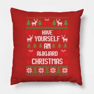 Have Yourself An Awkward Christmas - Festive Introvert Shirt Pillow