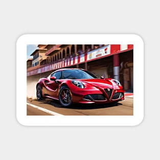 Alfa Romeo 4C Magnet