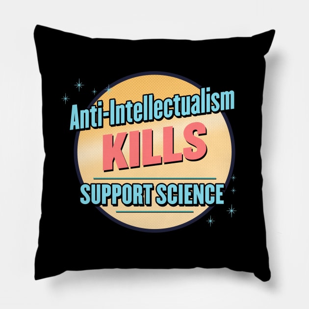 Support Science Pillow by karutees