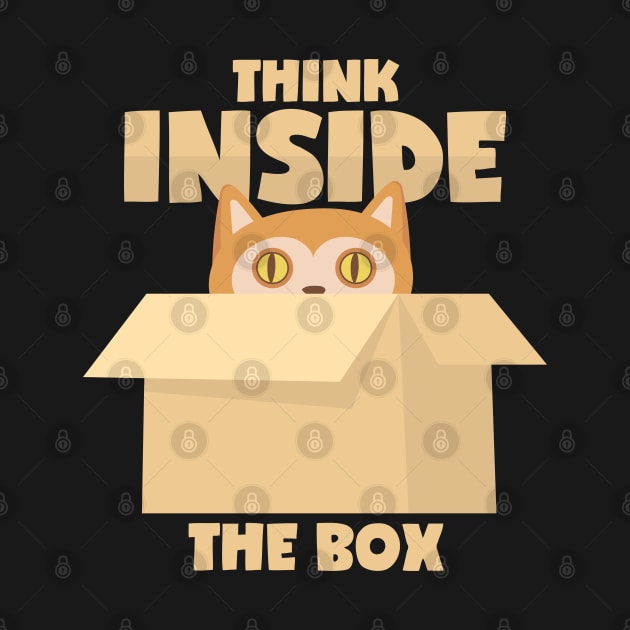 Cat: "Think Inside The Box" by voidea