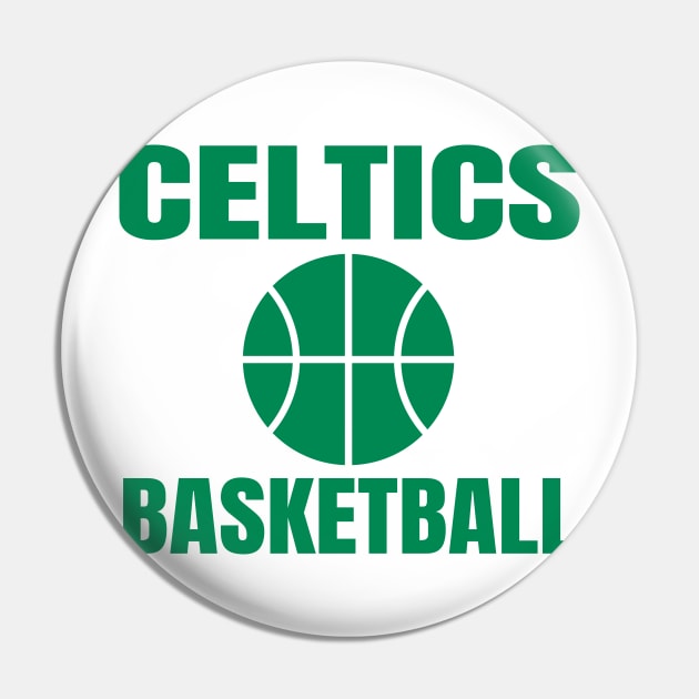 Celtics Basketball Pin by ALSPREYID