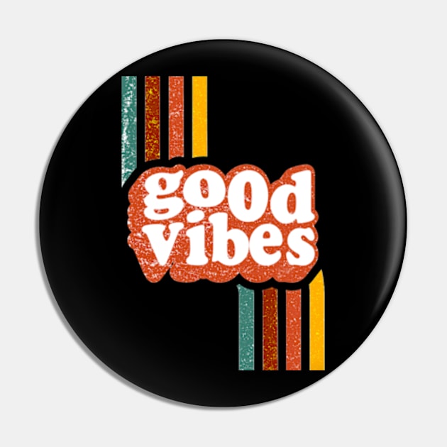 Good Vibes Pin by Heartsake