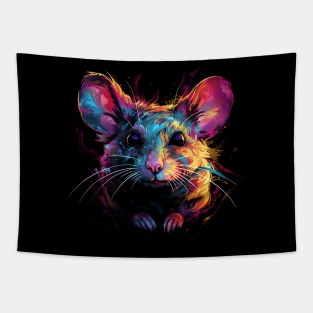 Neon Rodent #7 Tapestry