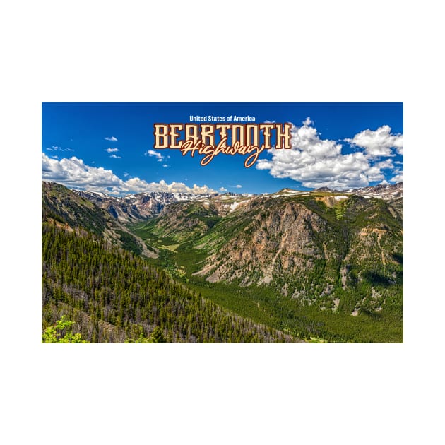 Beartooth Highway Wyoming and Montana by Gestalt Imagery