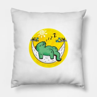 Dinosnore Pillow