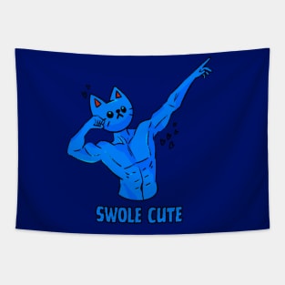 Swole cute Tapestry