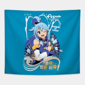 Satou Kazuma Tapestries Teepublic