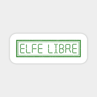 elfe libre Magnet