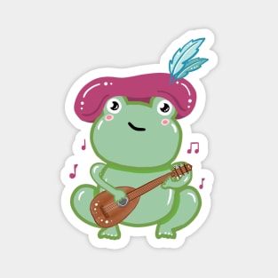 Bard Frog! Magnet