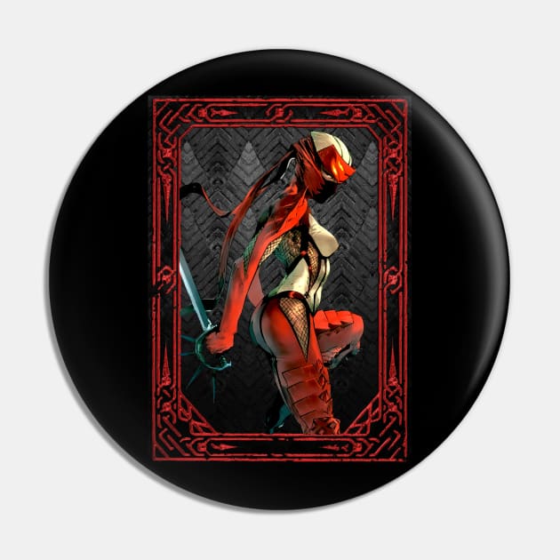 Night shade Kunoichi Pin by syanart