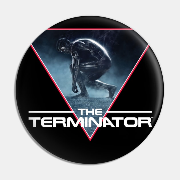 T-erminator Pin by SkipBroTees