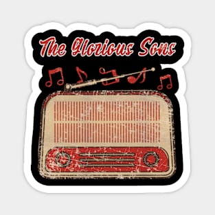 Retro The Glorious Sons Magnet