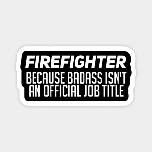 Firefighter Magnet