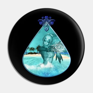 In the ocean Pin