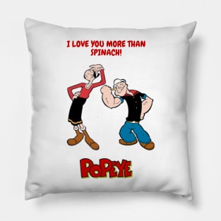 Popeye and Olive Pillow