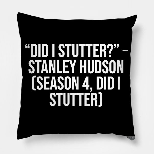 the office funny quote Pillow by CreationsByAme