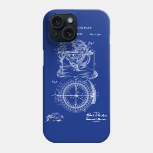 Stellar Compass 1902 Patent Invention Phone Case