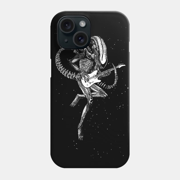Alien Giger Tribute Phone Case by georgeslemercenaire