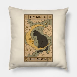 Fly Me to the Moon Pillow