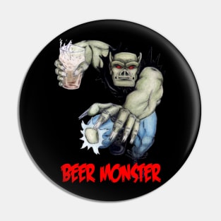 Rubbernorc - Beer Monster Pin