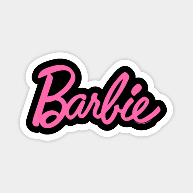 logo barbie pink