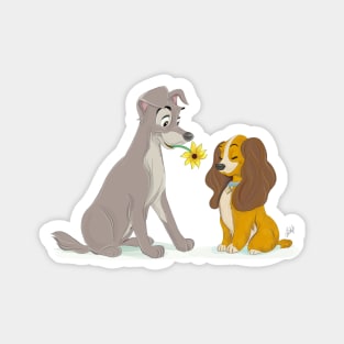 Lady and The Tramp Magnet