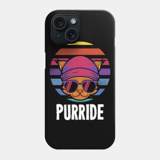 Purride - Retro Vintage Cat Phone Case