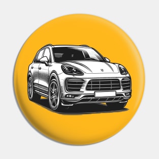 Porsche Cayenne Pin