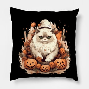 Persian Cat Cat Halloween, Cat Lover Pillow